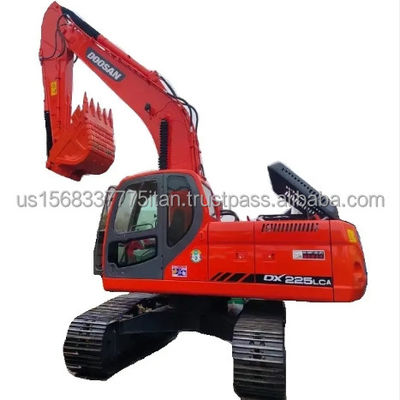 Exported Doosan DX225 DH225 Excavator with Low Working Hours and High Operating Weight