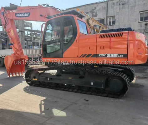 Exported Doosan DX225 DH225 Excavator with Low Working Hours and High Operating Weight
