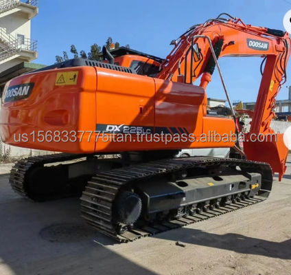 Exported Doosan DX225 DH225 Excavator with Low Working Hours and High Operating Weight