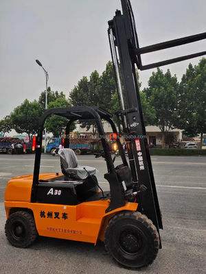 Powerful Hangzhou A30 Diesel Engine Forklift Excellent Performance and for Used Machine