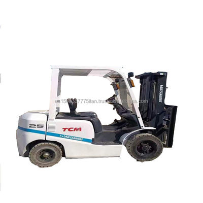 TCM 25 Forklift with Great Performance Min. Lifting Height 4.5 Year 2012 Used Machine