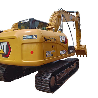 CAT 312 312D Used Excavator 1 M³ Bucket Capacity 12000 KG Machine Weight Original Japan