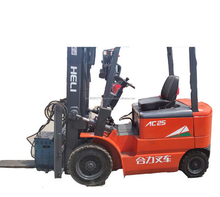 Year 2012 Heli AC25 Forklift Top Performance at Used Machine Fork Width 4.5 Original