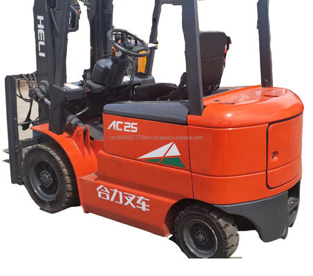 Fork Width 4.5 TCM Heli AC25 Forklift Original Top Performance Used Diesel Forklift