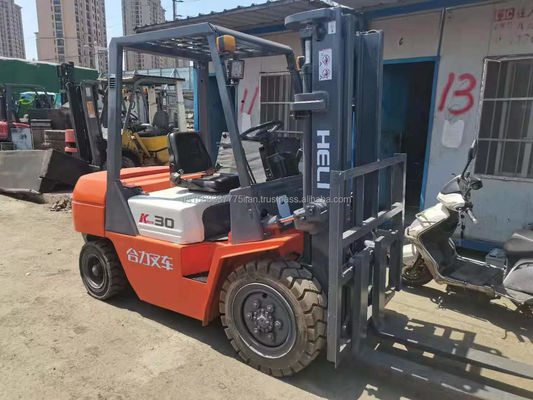 Year 2012 Heli K35 Forklift Top Performance Used Machine Diesel Original Fork Width 4