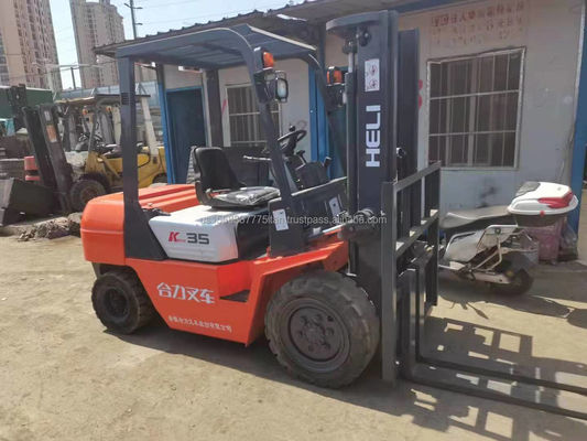 Year 2012 Heli Diesel Forklift with Best and 2m Fork Length in Free Shipping