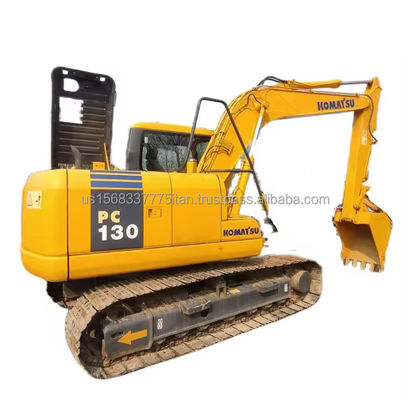 Komatsu PC130 Excavator with Original Hydraulic Pump and Good Performance in Shanghai