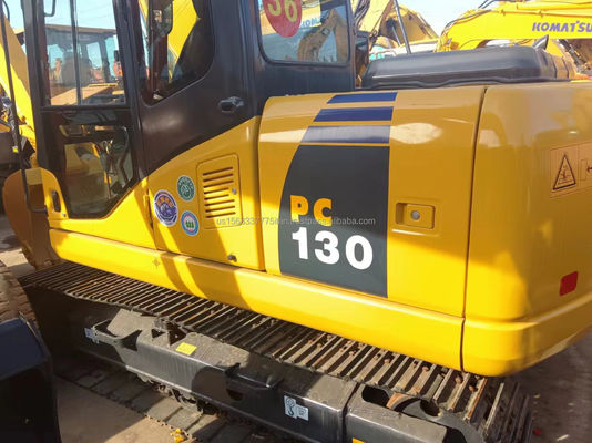Komatsu PC130 Excavator with Original Hydraulic Pump and Good Performance in Shanghai