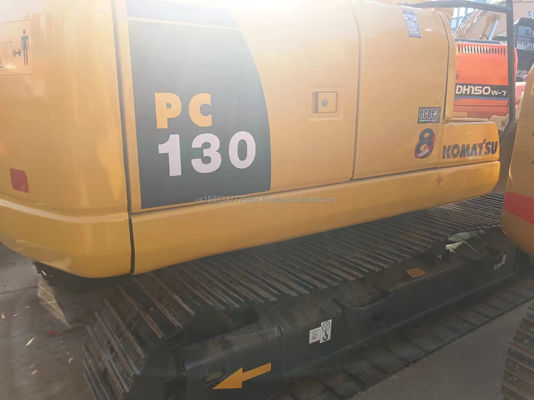 Komatsu PC130 Excavator with Original Hydraulic Pump and Good Performance in Shanghai
