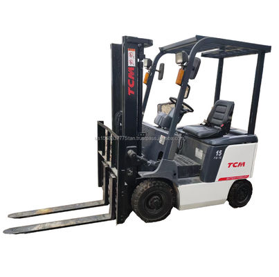3 Ton TCM Forklift Second Hand Forklift 2M Fork Length Diesel Engine Power Source