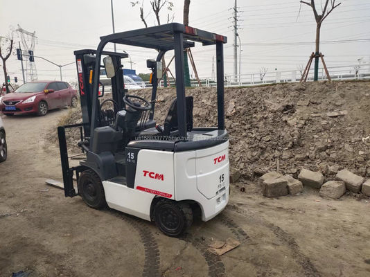 3 Ton TCM Forklift Second Hand Forklift 2M Fork Length Diesel Engine Power Source