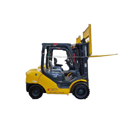 Used Forklift Komatsu 30 for Building Material Shops 100% Original Excellent Performance