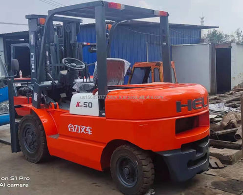 Make HANGCHA Heli K50 Diesel Forklift with Best and Min. Lifting Height of 2.5m