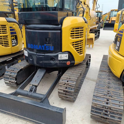 3 Ton Mini Excavator Komatsu PC30MR Used With Original Hydraulic Valve and Cylinder