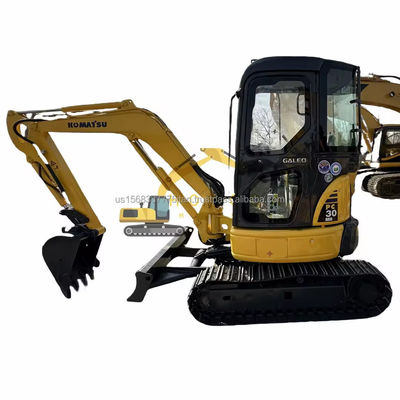 Hydraulic Mini Excavator Komatsu PC30MR with Original Hydraulic Valve