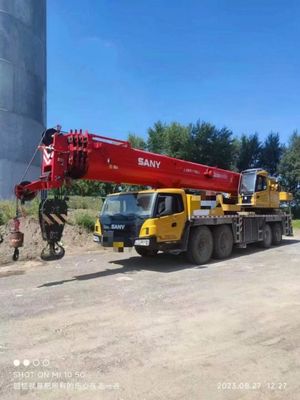 Excellent Performance Used SANY 80ton Crane with Low Working Hours and Max. Lifting Height 4.5m