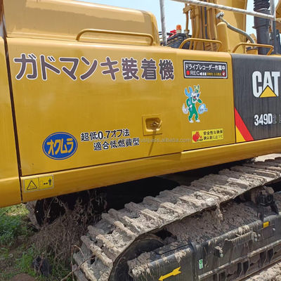 Affordable Used CAT 349 Excavator with Original Hydraulic Valve and CAT 349 Engine