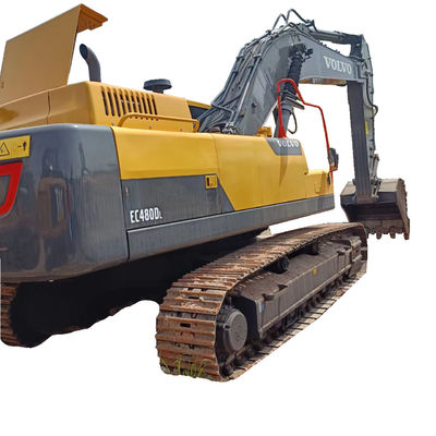 Volvo EC480 Used Excavator with 225 kw and 2.2M³ Bucket Capacity in Good Condition