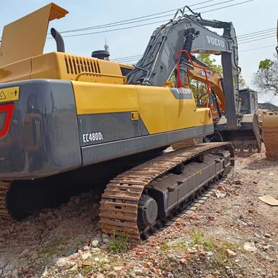 Volvo EC480 Used Excavator with 225 kw and 2.2M³ Bucket Capacity in Good Condition