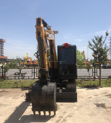 Second-hand SANY SY75C pro Excavator 43 kw Engine Hydraulic Construction Machine
