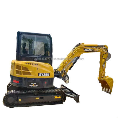 Excellent Performance SANY SY35U Mini Excavator with SANY Engine and Low Working Hours