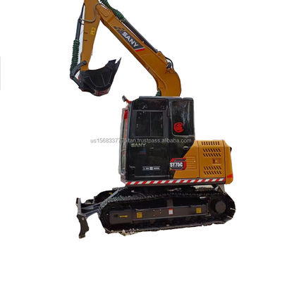 Second-Hand Sany Sy 75c Excavator 0.32M³ Bucket Capacity 7500 KG Machine Weight Sell