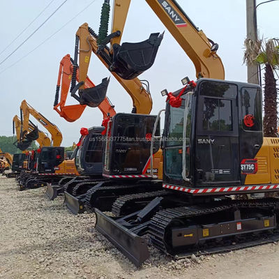 Upgrade Your Construction Site with SANY SY75C Excavator and Original Hydraulic Pump