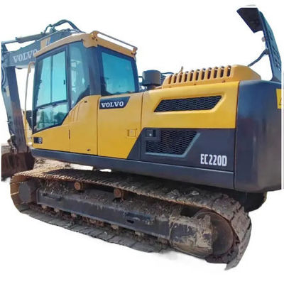 Hot Model 2022 2023 Year Volvo 220 Used Excavators with Original Hydraulic Cylinder
