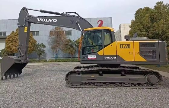 22ton Used Volvo EC220 EC240 Excavator with 1.1m3 Bucket Capacity in Original Design
