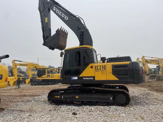 21Ton VOLVO 210 Used Excavator Machine with 119 kw Engine at in 2016 Year