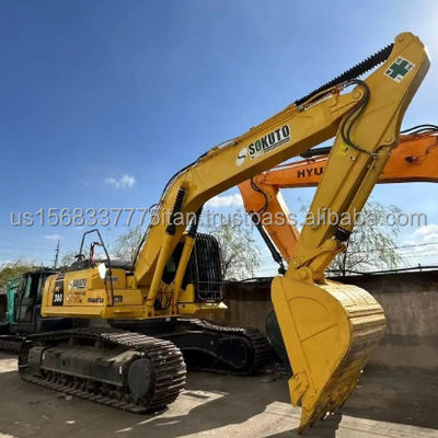 30ton Komatsu Excavator PC300-7 PC300-8 Used Digger with Original Hydraulic Valve