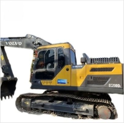 VOLVO EC220 Second-hand Crawler Excavator with Original Pump and Low Working Hours