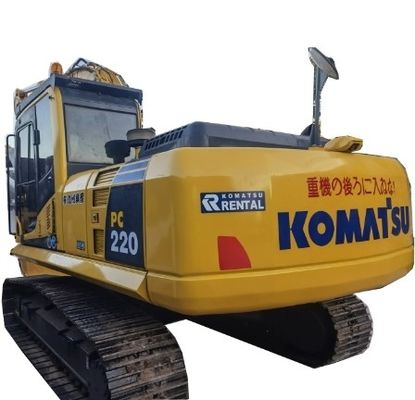 Original Shape and Painted Used Komatsu PC220 Excavator with Good Performance in 2016