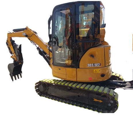 5ton Operating Weight Original Hydraulic Valve Used Caterpillar 303.5e2 Mini Excavator