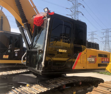 Excellent Condition Used Sany Sy215c Sy155u Excavator with Original Hydraulic Cylinder