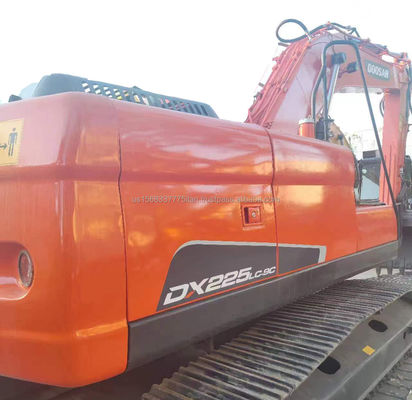 DOOSAN DH225 Excavator with Low Working Hours and Good Performance Doosan Engine