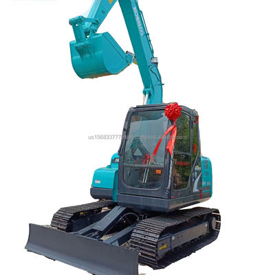 Kobelco SK75-8 Used Hydraulic Crawler Excavator with 0.4M³ Bucket Capacity and 2016