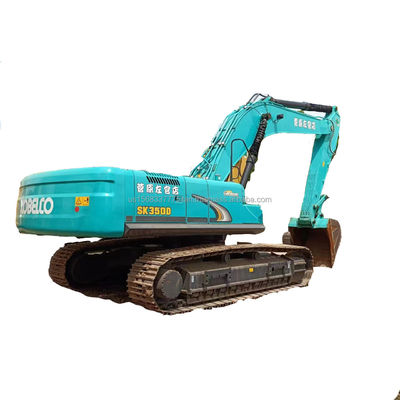 Second-hand Kobelco SK350 Excavator with Original Hydraulic Valve and Good Performance