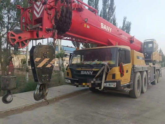 Used SANY 80 Ton Crane with Max. Lifting Load of 4.5 Tons and Excellent Performance