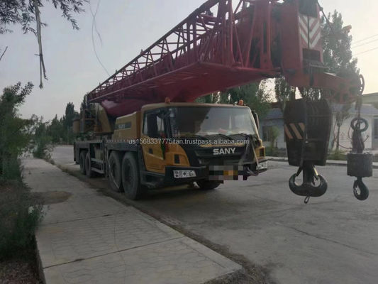Used SANY 80 Ton Crane with Max. Lifting Load of 4.5 Tons and Excellent Performance