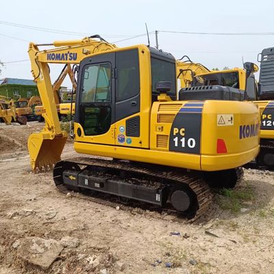 Used Komatsu PC110 Excavator with 0-2000 Working Hours and Original Hydraulic Cylinder
