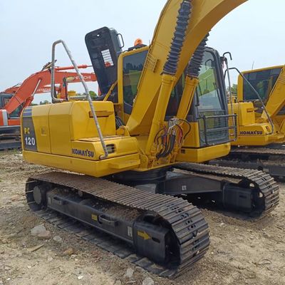 Used Komatsu Excavator PC120 with Original Hydraulic Valve and 13ton Operating Weight