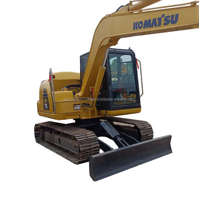Original Hydraulic Cylinder Komatsu PC70 Used Excavator 7000 KG Machine Weight
