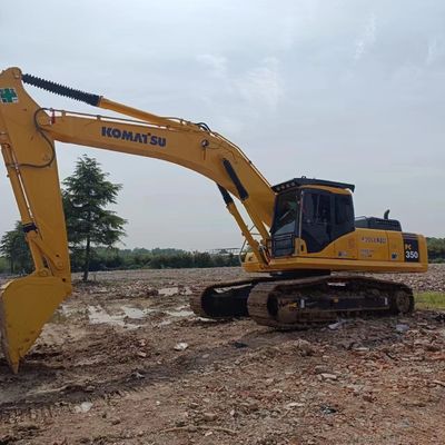Original KOMATSU350 35ton Used Excavator with Good Condition and Large-Scale Capacity