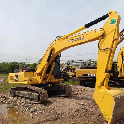 Original KOMATSU350 35ton Used Excavator with Good Condition and Large-Scale Capacity