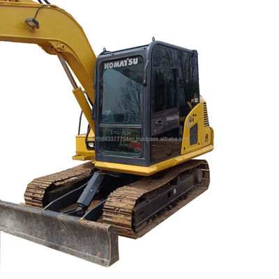Used 10 Ton Komatsu PC100 Excavator with Original Hydraulic Cylinders in Shanghai