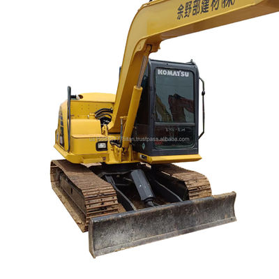 Shanghai Used Excavator Komatsu PC100 10 ton Operating Weight Original Hydraulic Cylinder