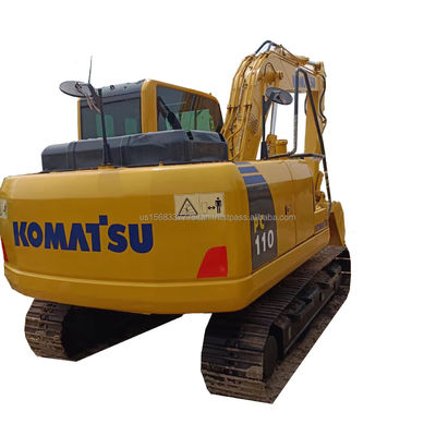 Japan Original Komatsu PC110 Hydraulic Crawler Excavator with 0-2000 Working Hours