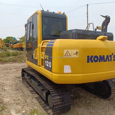 6000 KG Komatsu PC120 Used Crawler Excavator With Original Hydraulic Pump