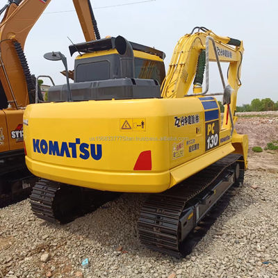 Original Japan Komatsu PC130 Excavator with 0.48M³ Bucket Capacity and Low Working Hours